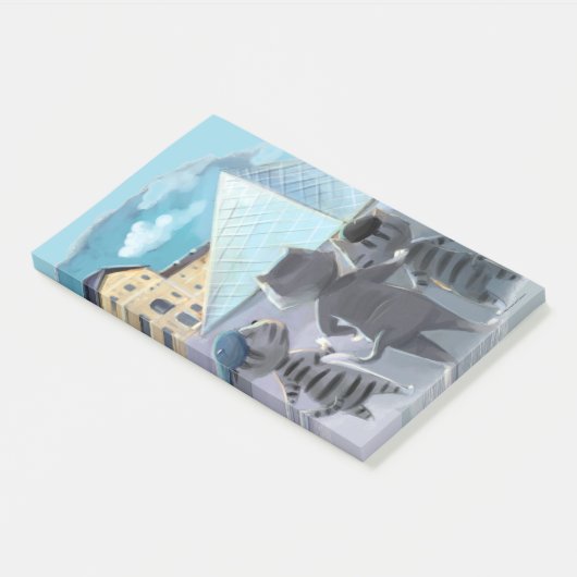 Post-it® Louvre Notes 10" x 6" (Incliné)