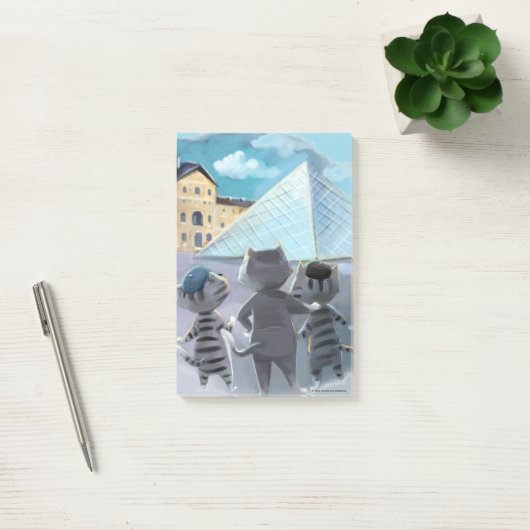 Post-it® Louvre Notes 4" x 6" (Bureau)