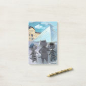 Post-it® Louvre Notes 4" x 6" (Sur un bureau)