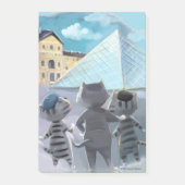 Post-it® Louvre Notes 4" x 6" (Devant)