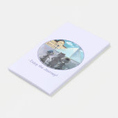 Post-it® Louvre Notes 4" x 6" - Profitez (Incliné)