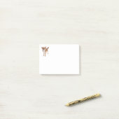 Post-it® Love Chihuahua Puppy Dog Post IT Sticky Notes (Sur un bureau)