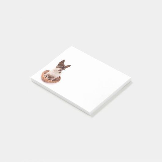 Post-it® Love Chihuahua Puppy Dog Post IT Sticky Notes (Incliné)