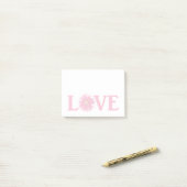 Post-it® Love Dahlia (Sur un bureau)