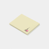 Post-it® Love Paris avec la tour Eiffel Illustration (Incliné)