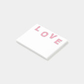 Post-it® Love Parties scintillant rose (Incliné)