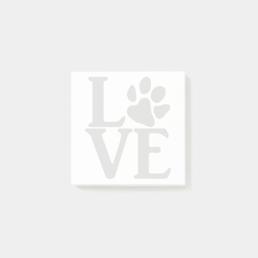 Post-it® Love Paw Classic (Devant)