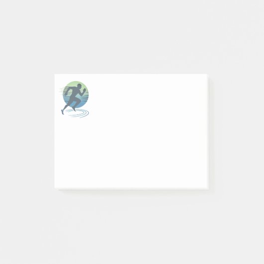 Post-it® Love Running Marathon Compétitive Runner Custom (Devant)