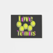 Post-it® Love Tennis Design, (Devant)