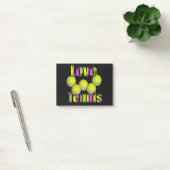Post-it® Love Tennis Design, (Bureau)