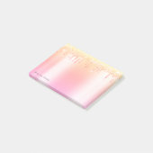 Post-it® Lovely Elegant Ombre Parties scintillant Drivers (Incliné)