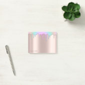 Post-it® Lovely Elegant Rainbow Drivers Rose Gold (Bureau)