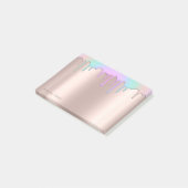 Post-it® Lovely Elegant Rainbow Drivers Rose Gold (Incliné)
