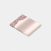 Post-it® Lovely Elegant Rose Gold Glitter  (Incliné)