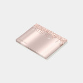 Post-it® Lovely Elegant Rose Gold Parties scintillant Drive (Incliné)