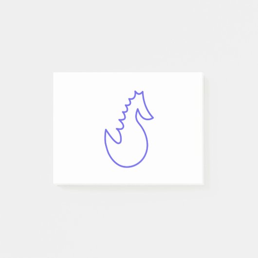 Post-it® Lovely Seahorse (Devant)