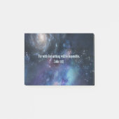 Post-it® Luc 1:37 (Devant)