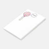 Post-it® Lucette douce de sucrerie (Incliné)