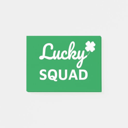 Post-it® Lucky Squad St. Patrick's Day (Devant)