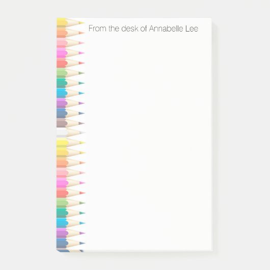 Post-it® Lumière colorée 3 de crayons (Devant)