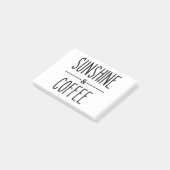 Post-it® Lumière du soleil & Café (Incliné)