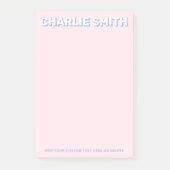 Post-it® Lumière moderne et bleu (Devant)