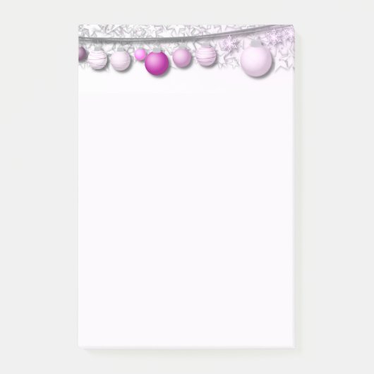 Post-it® Lumières de Noël (Devant)