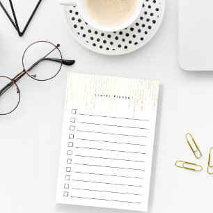 Post-it® Lumières D'Or Personnalisées À Faire Liste