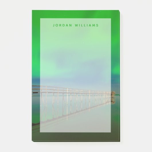 Post-it® Lumières du Nord | Lac Winnipeg Canada, Manitoba (Devant)