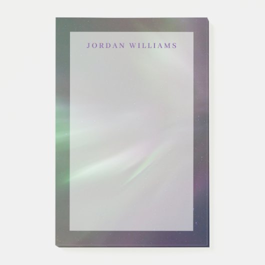 Post-it® Lumières du Nord | Whitehorse, Yukon (Devant)