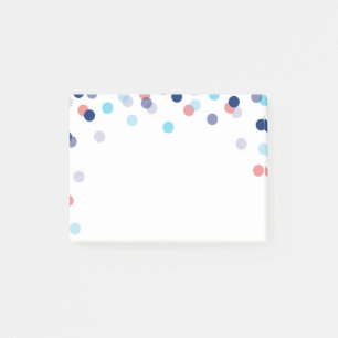 Post-it® LUNCHBOX LOVE NOTE moderne audacieux confetti cora