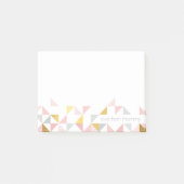 Post-it® LUNCHBOX LOVE NOTE motif triangle aztèque moderne (Devant)