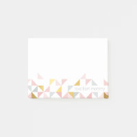 LUNCHBOX LOVE NOTE motif triangle aztèque moderne