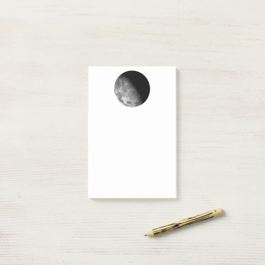 Post-it® Lune (Sur un bureau)
