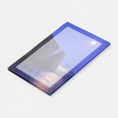 Post-it® Lune À Dusk | Côte Gaspe de Perce Rock Québec (Incliné)