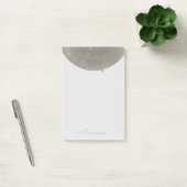 Post-it® Lune Étoiles Faux Or (Bureau)