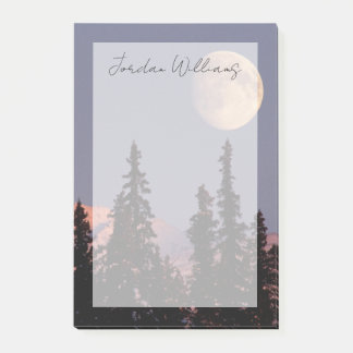 Post-it® Lune Hiver précoce | Ancrage, Alaska