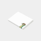 Post-it® Lunettes de soleil de crocodile drôles Mignon anim (Incliné)