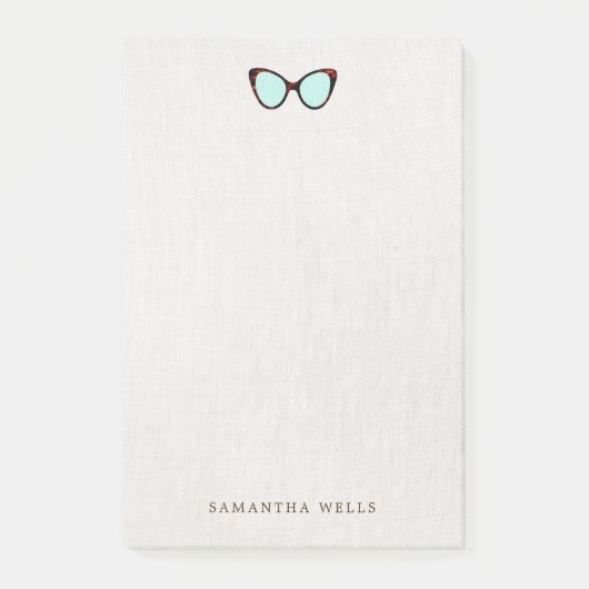 Post-it® Lunettes de soleil rétroactives personnalisées (Devant)