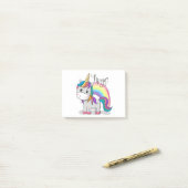 Post-it® L'Unicorne des licornes (Sur un bureau)