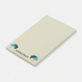 Post-it® Lures de pêche à double vol avec nom (Incliné)