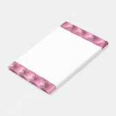 Post-it® Luxe Glam Girly Soft Rose Faux Velvet (Incliné)