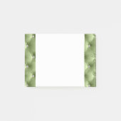 Post-it® Luxe Glam Soft Sage Green Faux Velvet (Devant)