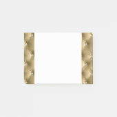 Post-it® Luxe Glam Soft Warm Gold Faux Velvet (Devant)