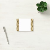 Post-it® Luxe Glam Soft Warm Gold Faux Velvet (Bureau)