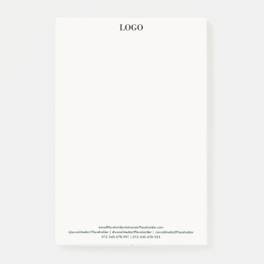 Post-it® Luxe minimaliste professionnel (Devant)