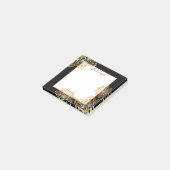 Post-it® Luxueux Elégant Métallic Faux Gold Mandalas (Incliné)