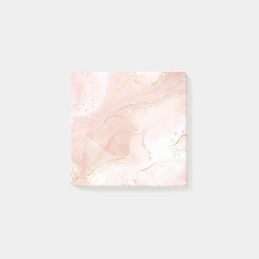 Post-it® Luxury Rose Gold Ink Art Notes Block (Devant)