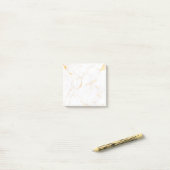 Post-it® Luxury Rose Gold Ink Art Notes Block (Sur un bureau)