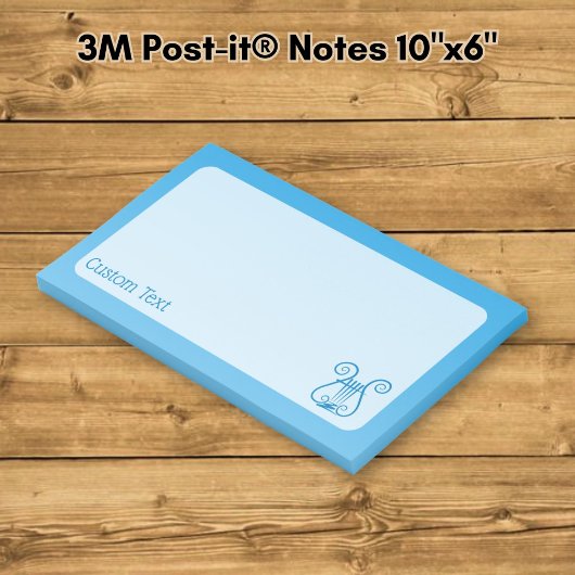 Post-it® Lyre Bleue